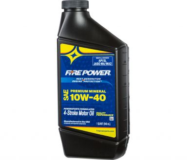 Firepower Mineral 4-Stroke Oil 10W40 1QT